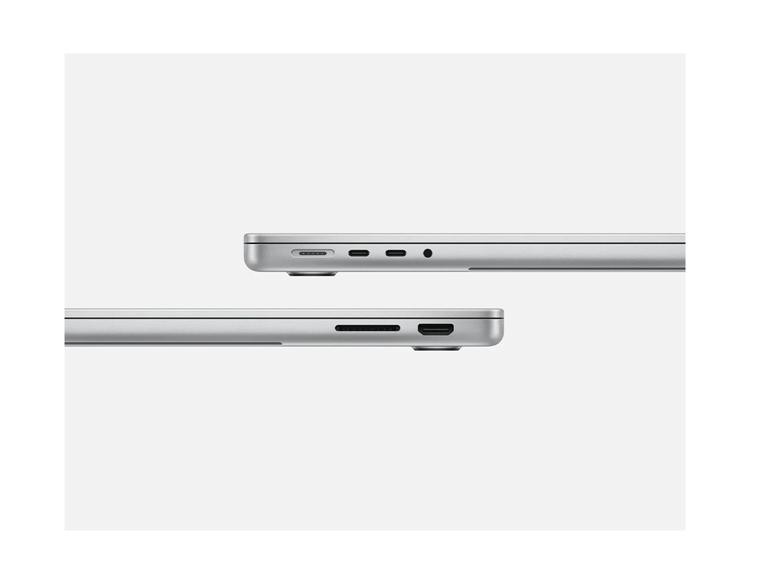 Apple MacBook Pro 14-inch M3 with 8-core CPU GB RAM / 512GB SSD / 10-core GPU / macOS Sonoma / English & Arabic Keyboard / Silver in Qatar Apple MacBook Pro 14-inch M3 with 8-core CPU GB RAM / 512GB SSD / 10-core GPU / macOS Sonoma / English & Arabic Keyboard / Silver in Qatar
